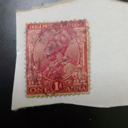 5) ...KING GEORGE 5TH INDIA POSTAGE 1 ANNA INDIA STAMP