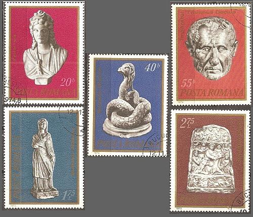 [RO2519] Romania: Relics from the Roman Era (1974) CTO