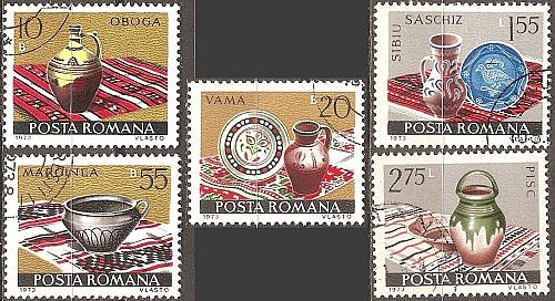 [RO2437] Romania: Pottery (1973) CTO