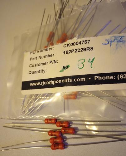 Lot of 34: Sprague 192P2229R8 FREE Shipping