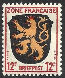 German MNH Scott #4N6 Catalog Value $.50