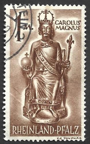 German Used Scott #6N13 Catalog Value $.65