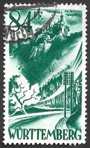German Used Scott #8N12 Catalog Value $1.20