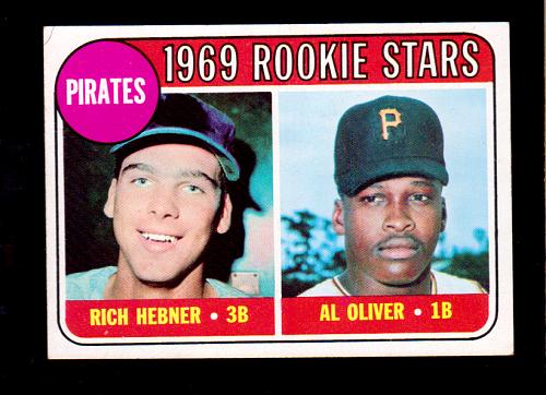 1969 Topps Rookie Al Oliver Bob Robertson Pirates #82 NM-MT