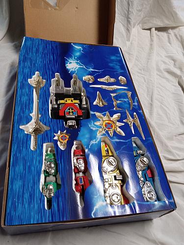 Vintage Voltron Defenders Of The Universe 5 Lion Set 1997-With Box