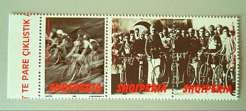 Albania 2005. The 80th Anniversary of FIRST CYCLISTIC CYRCLE. Vignette MNH
