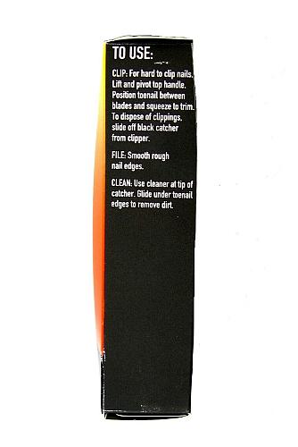 BN01 Sally Hansen NEW Men's 4-in-1 Stainless Steel Toenail Clipper Catvher File