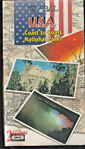 U.S.A.: Coast To Coast/ U.S.A. National Parks 2 VHS SET NEW & SEALED