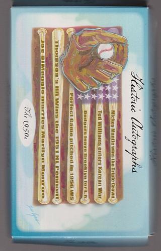 2012 Historic Autographs The Decades - 1950s Edition 95 Bob Turley 2/24