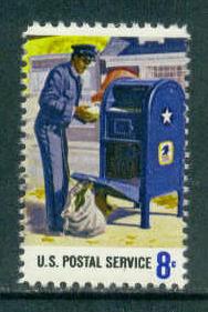 1490 8c Mail Pickup Fine MNH