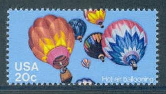 2033 20c Balloons Fine MNH