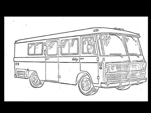 CORTEZ 1970-71 Motorhome Parts & Operations Manual 325pg for RV Service & Repair