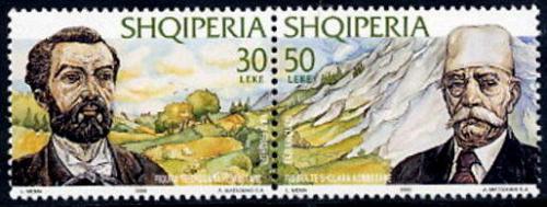 Albania stamps 2000. National Famous Figures. Set MNH. Michel 2778-2779
