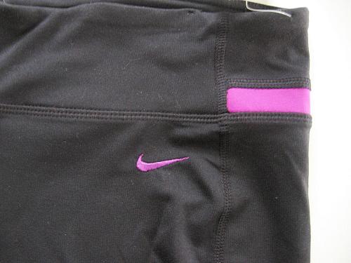 A182 NIKE Activewear NEW 339510 Women's Black DRI-FIT Mid-Rise 10" Bike Shorts M
