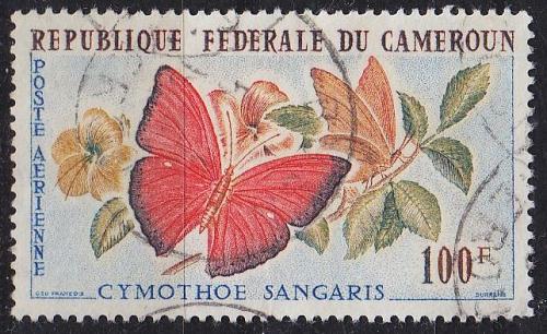 KAMERUN CAMEROON [1962] MiNr 0371 ( O/used ) Schmetterlinge