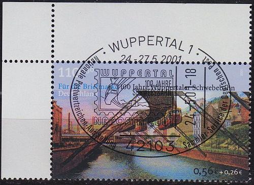 GERMANY BUND [2001] MiNr 2171 ( O/used ) [01] Eckrand