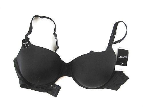 XB091 Ellen Tracy NEW 59306 Embroidered Wing Tops Seamless Demi Contour UW Bra