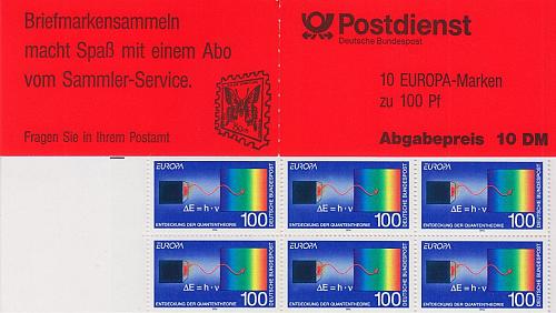 GERMANY BUND [Markenheft] MiNr 30 ( **/mnh )
