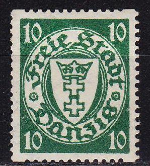 GERMANY REICH Danzig [1924] MiNr 0194 Dy ( */mh )