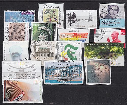 GERMANY BUND [2001] Jahr ex ( O/used ) [01] gut, sauber