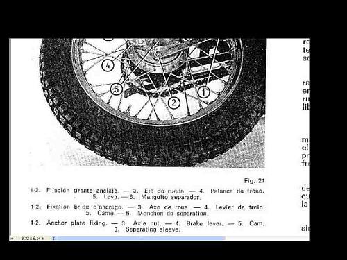 BULTACO Cemoto FRONTERA OWNERS OPERATIONS MANUAL for Motorcycle Repair & Service