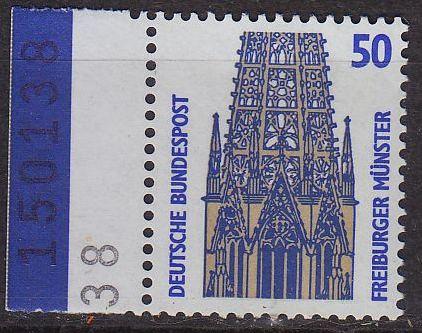 GERMANY BUND [1987] MiNr 1340 A ( **/mnh ) [01] Sehenswürdigkeiten Rand li