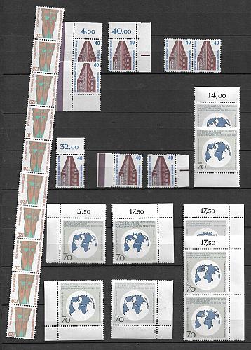 GERMANY BERLIN mint 1988 - YEAR - SET - complete