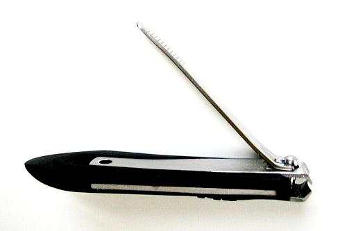 BN01 Sally Hansen NEW Men's 4-in-1 Stainless Steel Toenail Clipper Catvher File