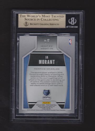2019-2020 Panini Prizm Instant Impact Ja Morant Rookie BGS 9.5 Gem Mint