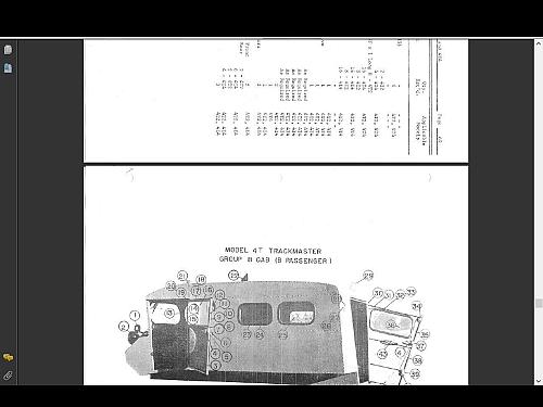 Thiokol Snowcat T4T10 Operations & Teile Manuell 160pg für 4T2 Trackmaster