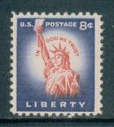 1041 8c Statue of Liberty Fine MNH