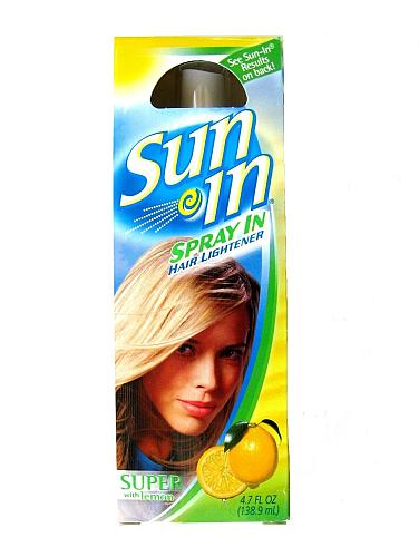 BH008 Sun-In NIB Spray In Hair Lightener For Blonde to Medium Brown 4.7 Fl Oz