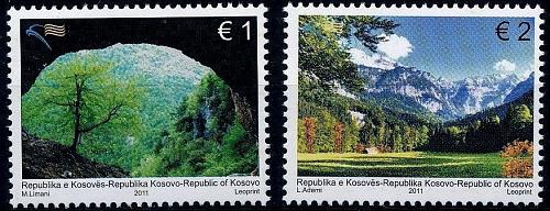 Kosovo Stamps 2011. EUROPA CEPT. Forests. Set MNH