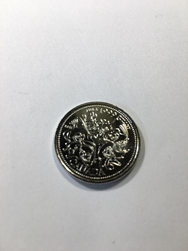 1999 CANADA 25cent 25cents 25c Elizabeth II MILLENNIUM Juillet July UNC