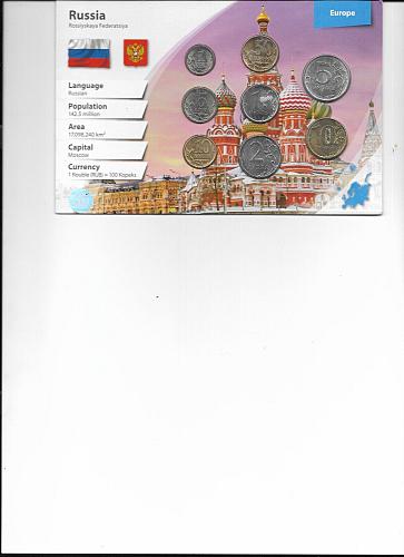 russian coin set 2007-2015 UNC