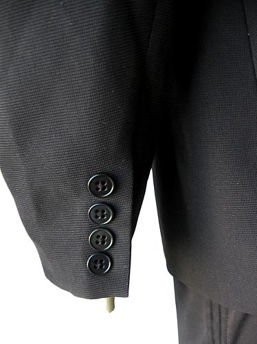 W3 Ralph Lauren NEW Women Black 2-Button Peak Lapels Button Cuffs Lined Blazer 4