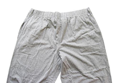 A379 Calvin Klein NEW S0500D Women Gray Essentials Drawstring Knit Sleep Pants S