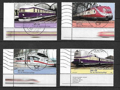 Germany used 2006 SET welfare postally used Mi 2560 - 2563