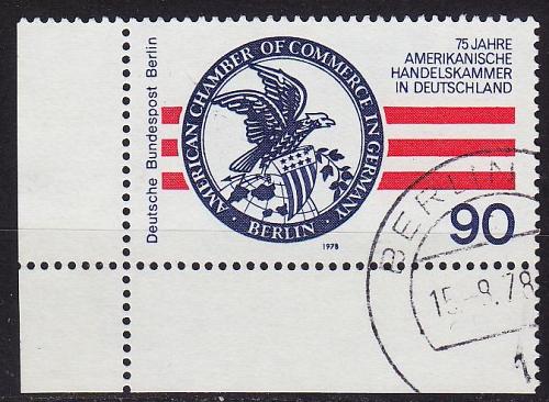 GERMANY BERLIN [1978] MiNr 0562 ( O/used ) [02] Eckrand