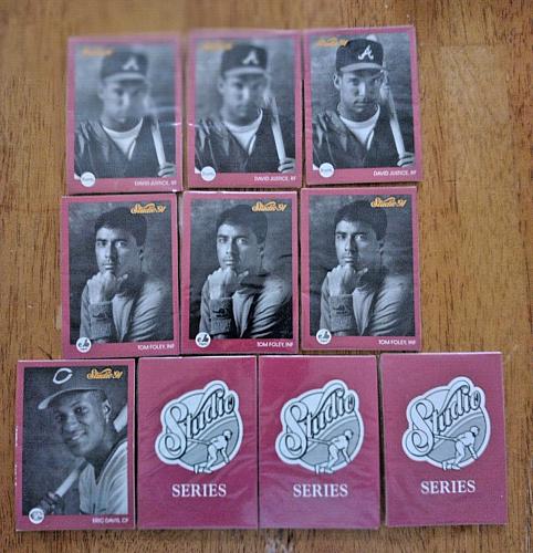 1991 Studio Preview Lot Of 10 Sealed Packs