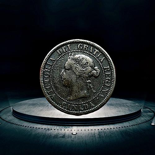 🇨🇦 1876 H Canada 1 Cent Rare Coin World HIGH GRADE🎰💵💸💰💰💰