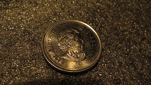 Canada 2010 25 cents 25c 25cents UNC BU Canadian Caribou Quarter High Grade