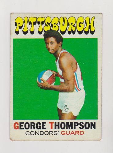 1971-72 Topps #202 George Thompson Condors
