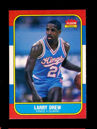 1986 Fleer #25 Larry Drew Kings NM-MT