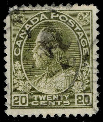 Canada #119 King George V; Used |CAN0119-04XRS