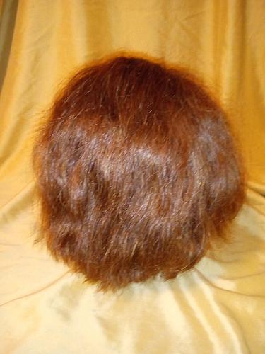 Burmax Mannequin Head Debra Cosmetology Hairdressing Display With 100% Real Hair