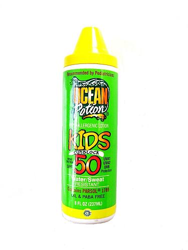 SC004 Ocean Potion Kids Sunblock SPF 50 HYPO-ALLERGENIC Lotion Oil Free 8 Fl. Oz