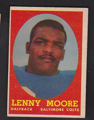 1958 Topps #10 Lenny Moore Colts NM-