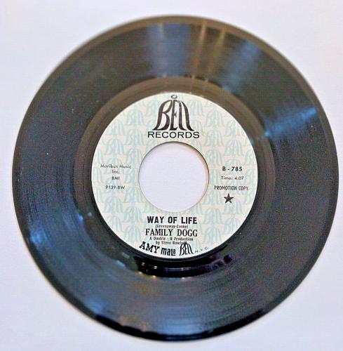 The Family Dogg A Way Of Life UK ORIG 1969 Bell Promo 45 Record NM