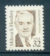 2933 32c Milton Hershey Fine MNH